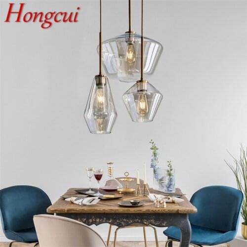 Hongcui Nordic Pendant Light Fixtures LED Modern Simple Lamp Decorative For Home Dining Room Bar