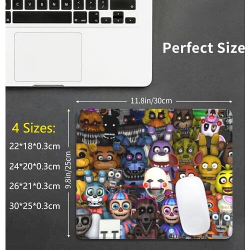 Roboticons Fnaf Robot Convention Mouse Pad DIY Print Fnaf Five Nights At 5 Nights At