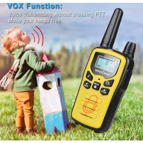 3 colors variety pack (3 pack), Rechargeable, PMR446, Walkie Talkies, Family Radio, License-Free Radio