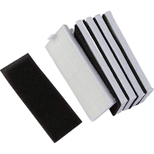 NEW 5pcs sponge + 5pcs Hepa filter for replacement chuwi ilife A4 robot vacuum cleaner