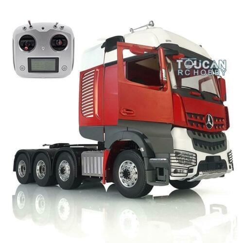 RC LESU 1/14 Metal Chassis Rack Hercul Arco Cabin Tractor Truck Radio Motor THZH0862-SMT5