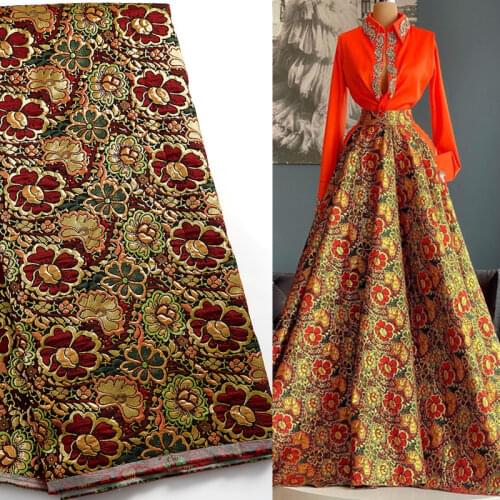 SJD LACE New Fashion Latest African Laces 2021 High Quality Bronzing Decal 5 Yards Embroidery Nigerian Dresses For Women A2438