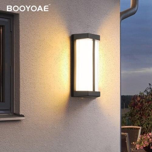 LED Outdoor Wall Light Entrance Balcony House Number Garden Front Porch IP65 Modern 110V 220V Terrace Waterproof Wall Lighting