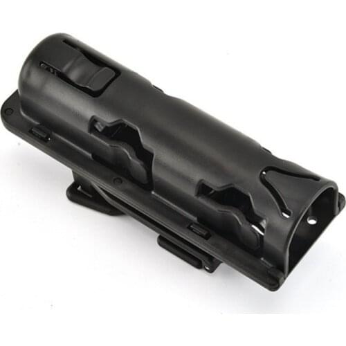 Tactical Quick Stick Set Baton Holder Extensible Black Case Pouch Police Telescopic Defence Portable Stick Cover Telescopicstick