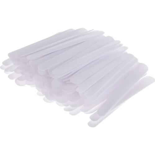 100 Pcs Dual Sides Spoons Cosmetics Mixing Cream Spatulas Makeup DIY