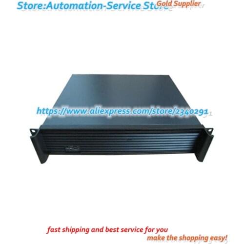2U Short Chassis 2U35CM Deep Control Server Firewall Industrial Industrial Equipment Chassis ATX Motherboard 1U Power Supply