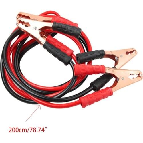 3 Meters 500A Car Power Charging Booster Cable Alligator Clamp Battery Jumper Wires Car Emergency Accessories Auto Parts 1XCF