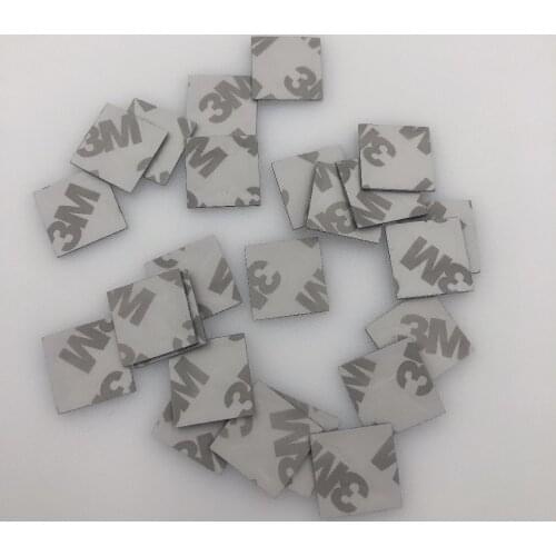 5 pcs 16mm Car Key Shell Square Emblem Symbol Sticker Logo For PSA Peugeot Citroen