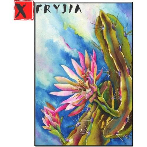 5D diamond painting cross stitch Cactus and succulents DIY craft square drill full diamond embroidery mosaic crystal beads decor