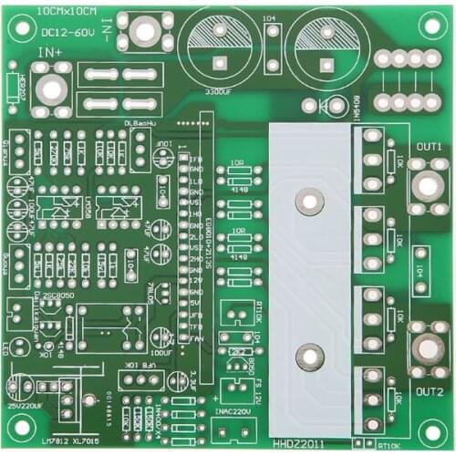 Pure Sine Wave Vacuum Board Inverter 12V 24V 36V 48V 60V Multi-functional High Frequency PCB DIY Component