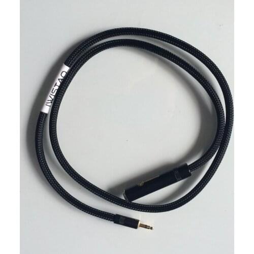 IWISTAO HIFI Earphone ExtendING Cable 3.5mm Female to 6.5mm Male Stereo Cable 4N OFC Wires Gold-plated Terminals Free Shipping