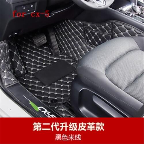 Car interior PU full enveloping mat carpet mat for Mazda CX-5 cx5 2017- 2020 Second generation Car styling