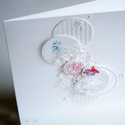 Circle Geometric Metal Cutting Dies Stencil DIY Scrapbooking Album Stamp Paper Card Embossing Craft Decor