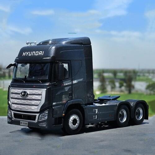 1/24 Metal alloy die-casting simulation car model Hyundai Chuanghu tractor adult collection childrens toy gift family display