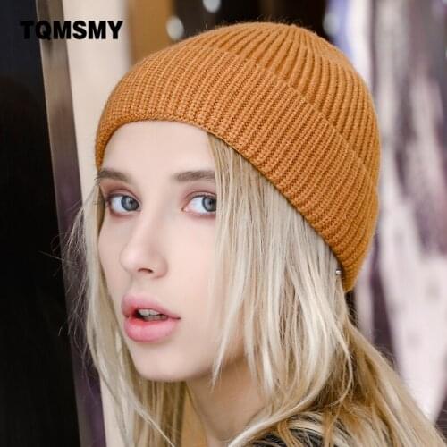 Fashion Winter Womens Beanie Autumn Knitted wool Skullies men Solid color Bonnet Couples hat outdoor ski Hip Hop Caps Gorros