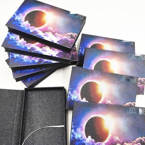 Eyelash Storage Book Organizer Makeup Display Glitter Paper Sample Catalog Travel Gift Portable Packaging fit lash and nails box