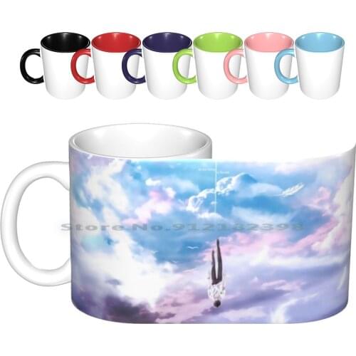 Falling Ceramic Mugs Coffee Cups Milk Tea Mug Zankyou No Terror Znt Terror In Resonance Terror In Tokyo Nine Anime Sky Boy