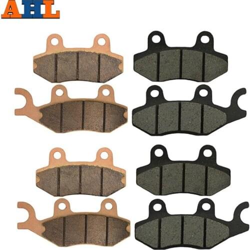 Motorcycle Front and Rear Brake Pads for YAMAHA ATV RHINO YXR 700 FI YXR700 FI Auto 4x4 SE 2009 Disc Pad