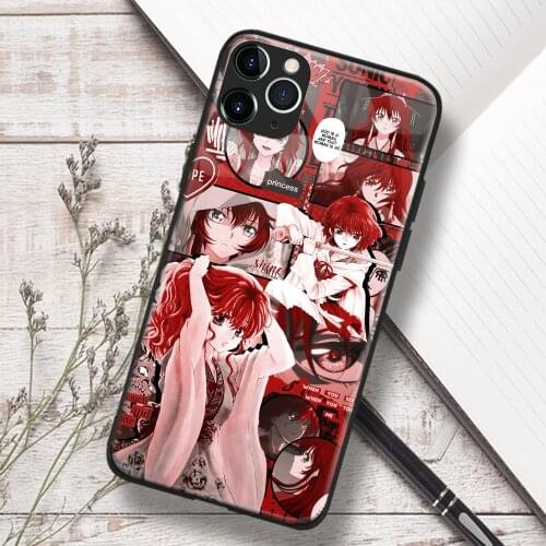 Yona Akatsuki No Yona anime Soft TPU Glass Phone Case for IPhone SE 6s 7 8 Plus X Xr Xs 11 12 Mini Pro Max Samsung