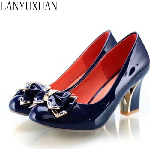 Wedding Shoes Big Size High Heels Shoes Women Pumps Ladies Chaussure Femme Talon Zapatos Mujer Tacones Sapatos Femininos 3-2
