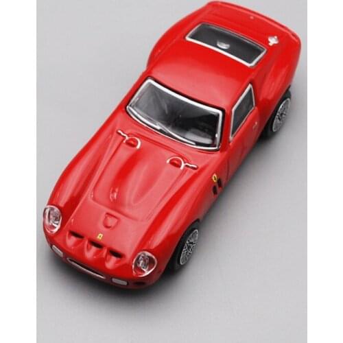 1:43 Scale Die-cast Alloy 250 GTO Super Sports Car Simulation Model Beautifully Decorated Memorial Collection Scene Layout Gift