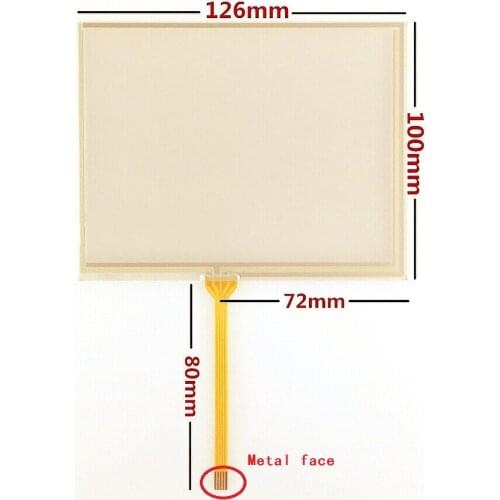 10pcs/lot New 5.6 inch 126mm*100mm Touch screen for TM056KDH01 AT056TN53 V.1 industrial Touch Screen Digitizer Panel