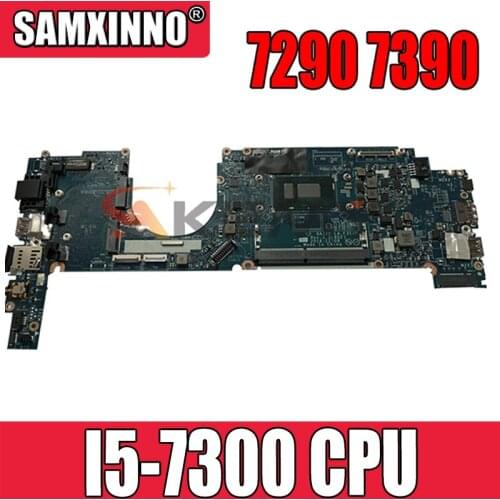 100% working for dell latitude 7290 7390 motherboard I5-7300 0T64M2 T64M2 CN-0T64M2 DAZ20 LA-F312P tested ok
