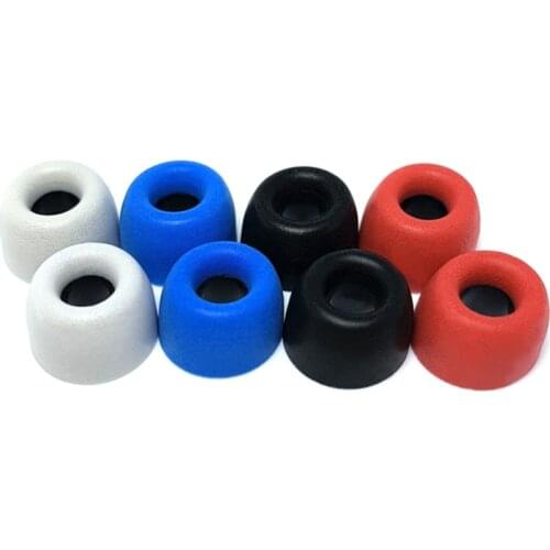 ANJIRUI 3.0 4.0 4.5 4.9mm memory foam ear tips (LMS) diameter ear pads height 7mm applies for TWS Dedicated Earphone 1 pair