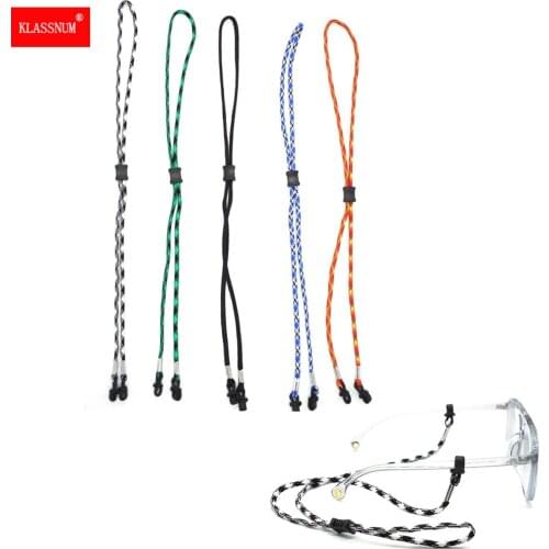 5PCS Glasses Strap Chain Adjustable Sunglasses Eyeglasses Rope Lanyard Holder Anti Slip Glasses Cord Sports Eyewear Accessory