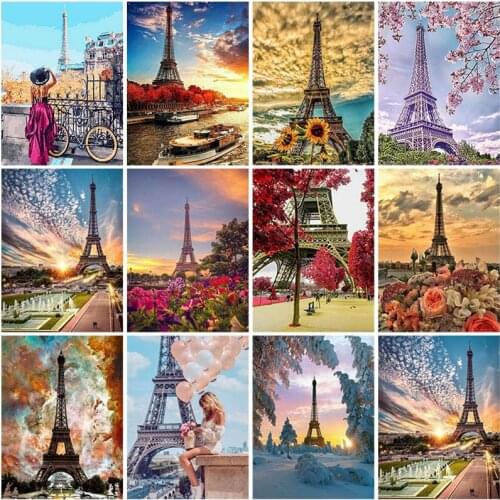 Diy Towel 5D Diamond Painting Full Square Drill Cross Stitch Rhinestone Landscape Diamond Embroidery Mosaic Wall Art Home Decor