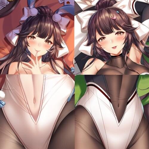 Game Azur Lane IJN Takao Bunny Girl Dakimakura Hugging Body Pillow Case Cosplay Japanese Anime Otaku Pillow Cover Xmas Gifts