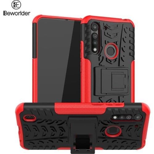 For Motorola Moto G8 Power Lite Cases Hybrid Hard PC Soft TPU Protective Phone Cover For MOTO G Fast Case