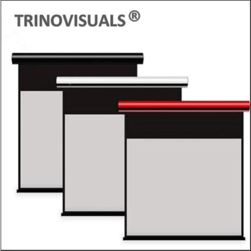 E4FYMH84,Electric Motorized Wall Mounted Projector Screen for Home, Cinema, Office,84inch 16:9, 4K Ultra HD and Active 3D Ready