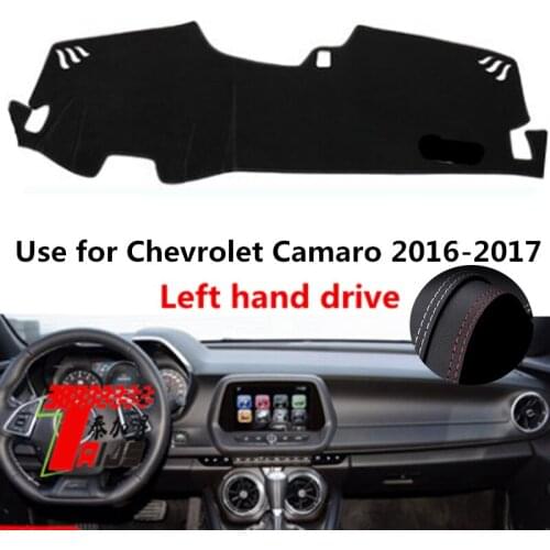TAIJS Factory Classic Leather Car Dashboard Cover For Chevrolet Camaro 2016-2017 Left hand drive