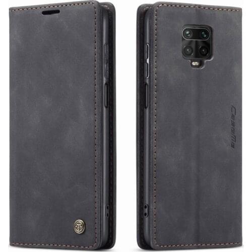 Leather Case For Xiaomi Redmi Note 9 Pro MAX Luxury Magnetic Flip Wallet Silicone Bumper Phone Cover On Xiomi Redmi Note 9S Etui