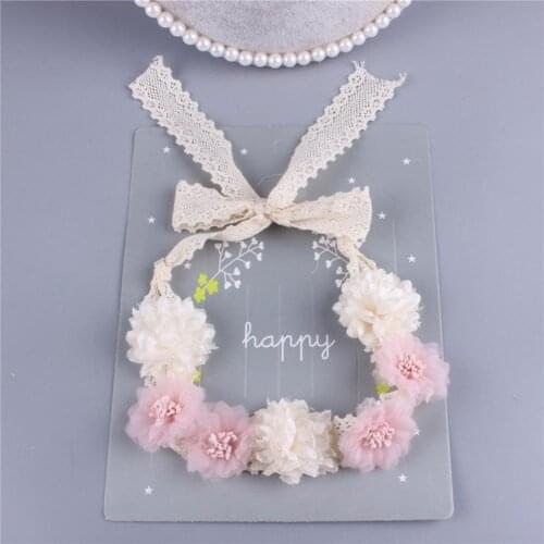Lightweight Stylish Sweet Flower Kid Hairband Hair Accessories Sweet Flower Headband Elegant for Photography