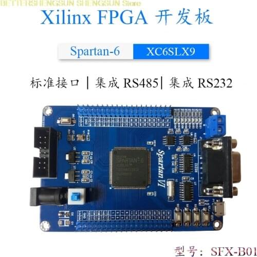 Development Board XILINX Spartan6 XC6SLX9 for FPGA RS485 module with USB