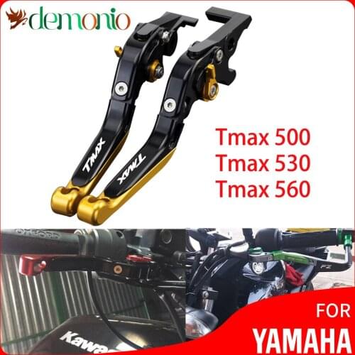 Hot Sale New Motorcycle Folding Extendable Brake Clutch Levers For YAMAHA Tmax 500 530 560 TECH MAX TMAX500 TMAX530 TMAX560