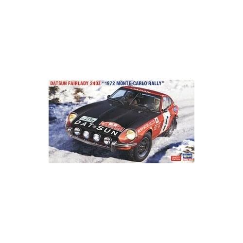 Hasegawa Plastic Assembly Car Model 1/24 Scale DATSUN FAIRLADY 240Z "Monte Carlo Rally 1972" Adult Collection DIY Assembly20374