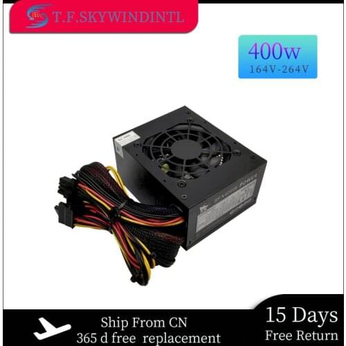 SFX 400W PSU 8CM Cooling Fan mini itx power supply Atx Power Supply for desktop case