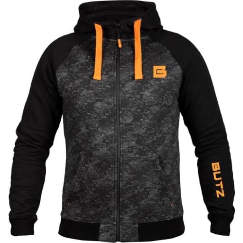 Sport Fitness Jacket Men Running Hoodies Gym Hooded Jersey Autum Winter Cotton Sportswear Jogging Training Clothing Workout Coat
