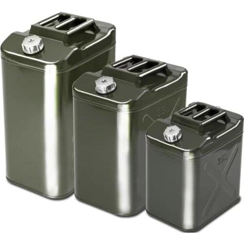 Thickened Iron Oil Drums Gasoline Can 30 Liters 20 Liters 10 Liters 5L Oil Bucket Diesel Drum Spare Fuel Tank for Car Motorcycle