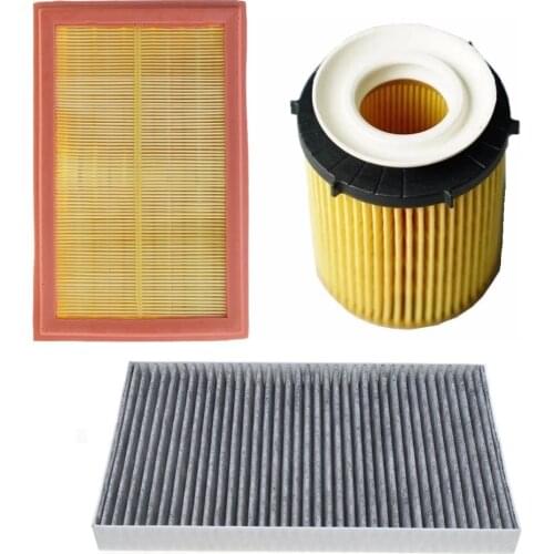 Air Filter+Cabin Filter+Oil Filter For Mercedes Benz SLC R172 180 200 300 2016-2019/SLK R172 200 300 2015- Model Filter Set