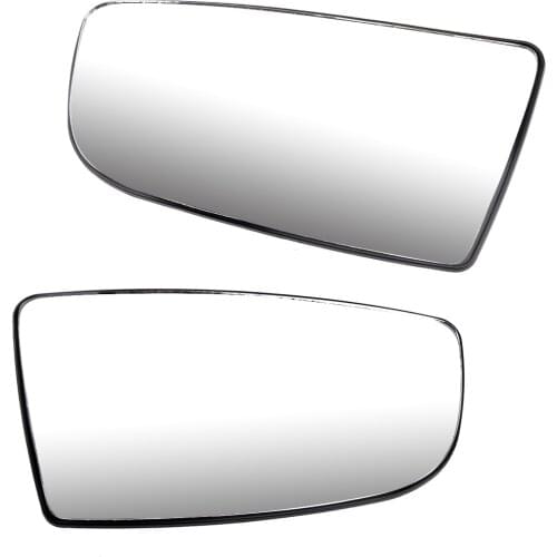 1 Pair Car Side Rearview Mirror Glasses Plates 1855103 1855102 Fit for Ford Transit MK8 2014 2015 2016 2017 2018 2019 2020 2021