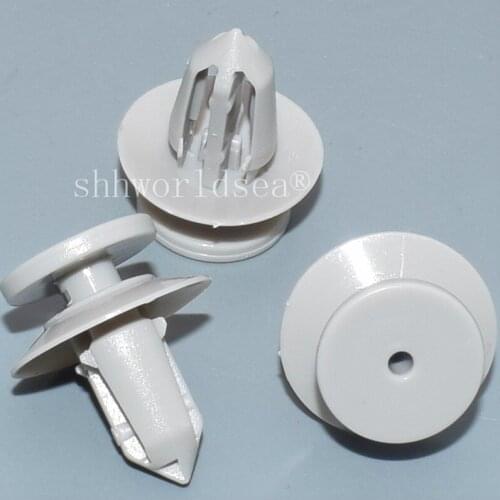 Shhworldsea POM Grey Front & Rear Door Tail Gate Retaining Clip car plastic rivet auto plastic fastener clip for GM#11610605