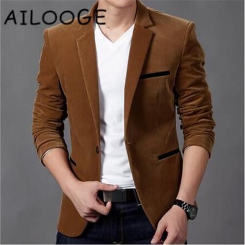 2019 Mens Jacket Brand Clothing Casual Coat Blazer