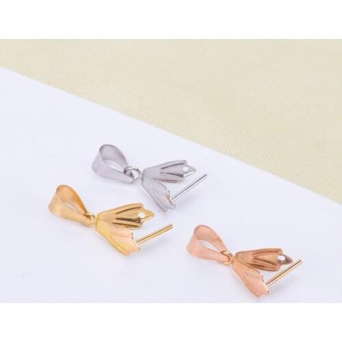 DIY accessories 18K gold button accessories button 18K pendant button melon seed buckle jade jade crystal clip buckle