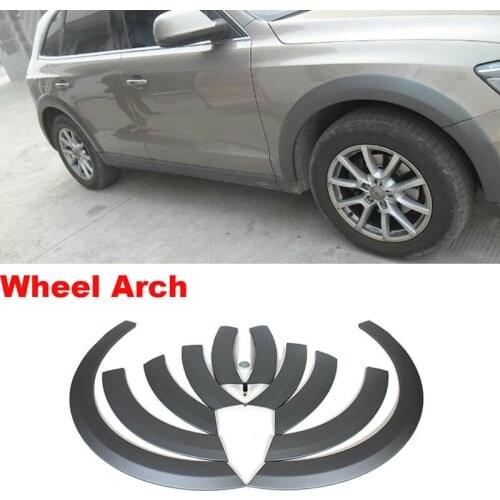 Auto Fender Flare Wheel Eyebrow Protector Wheel Arch Trim Fit For Audi Q5 2009-2017 Car Styling Accessories