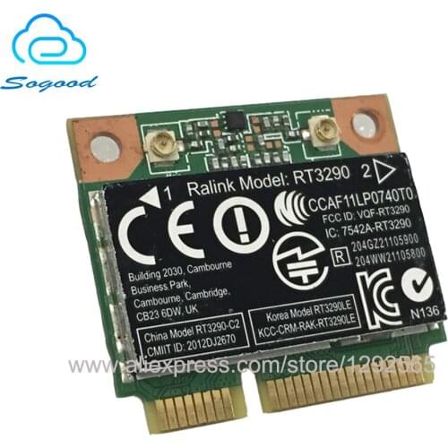Wireless Card for Ralink RT3290 BT 3.0+150Mbps Mini PCI-E 2.4G 802.11b/g/n Network Card 689215-001 for HP Laptop SPS 690020-001