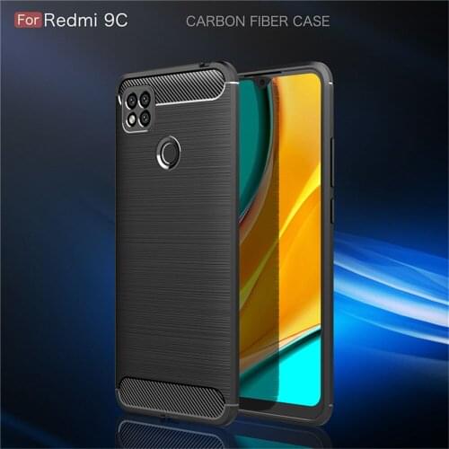 For Xiaomi Redmi 9C Case Luxury Full Soft TPU Silicone Cover Shockproof Case For Xiaomi Redmi 9C 9 C Redmi9C Phone Cases